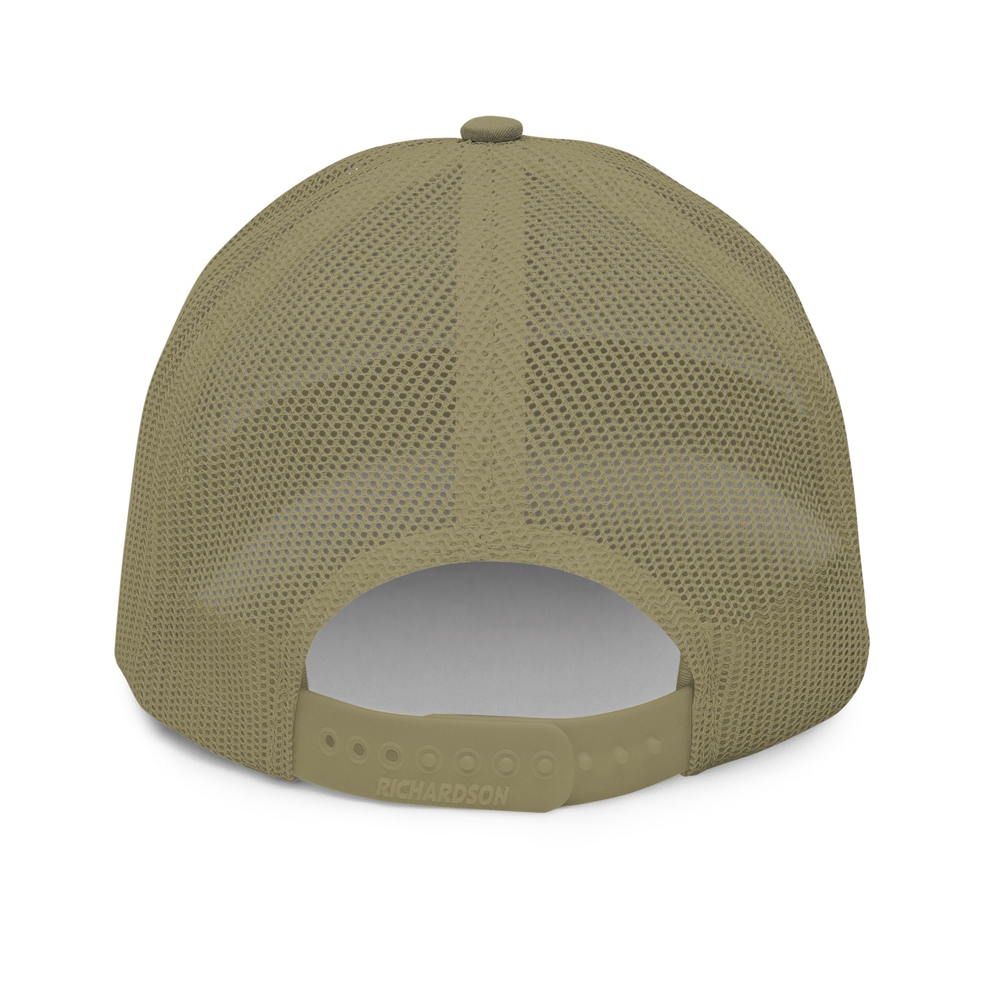 Loden green mesh back trucker hat with snapback closure fishing hat. - Shark Chase Trucker Hat – Fish Series Richardson 112
